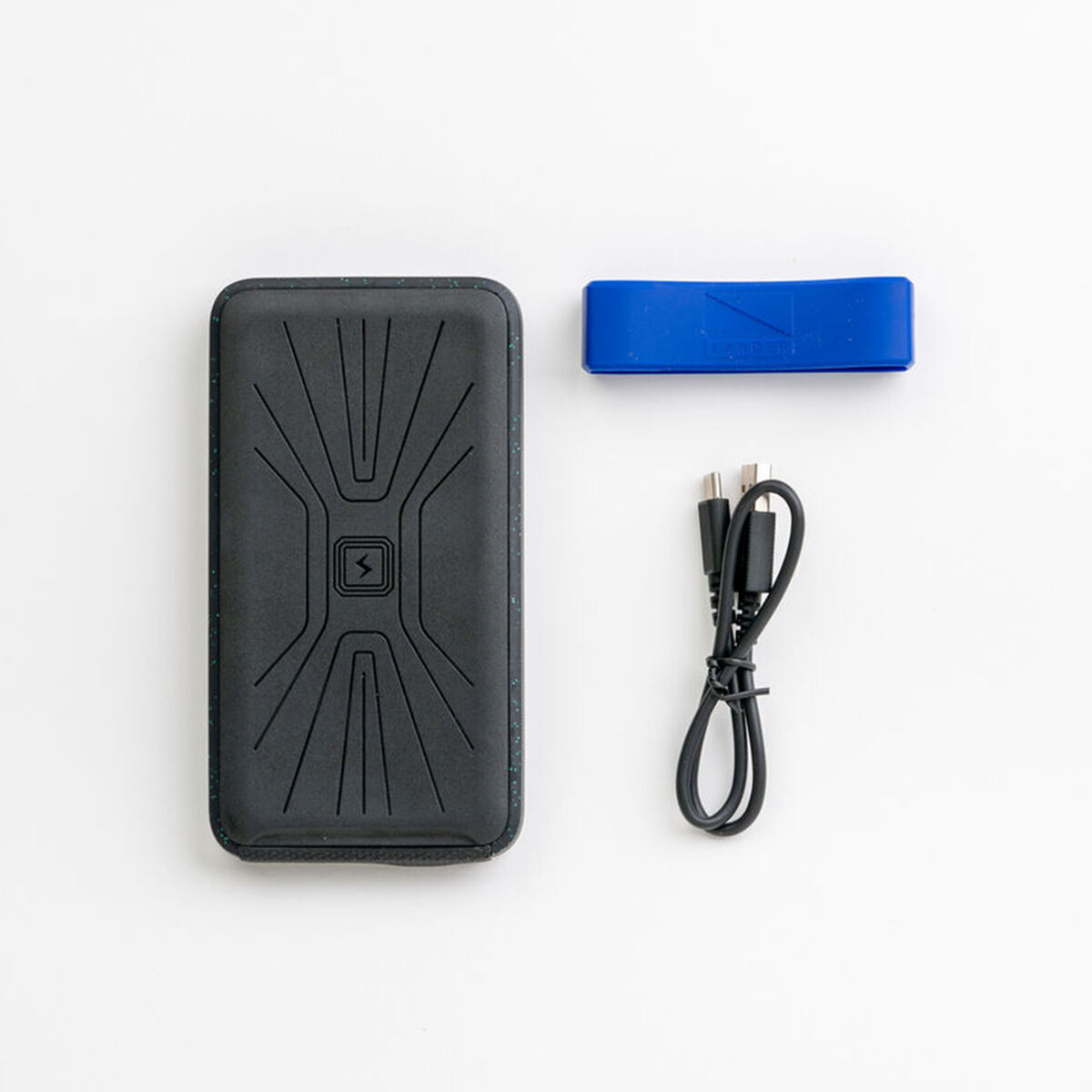 Cascade® Wireless Charging Power Bank (6000mAh) (w/ blue band),, large