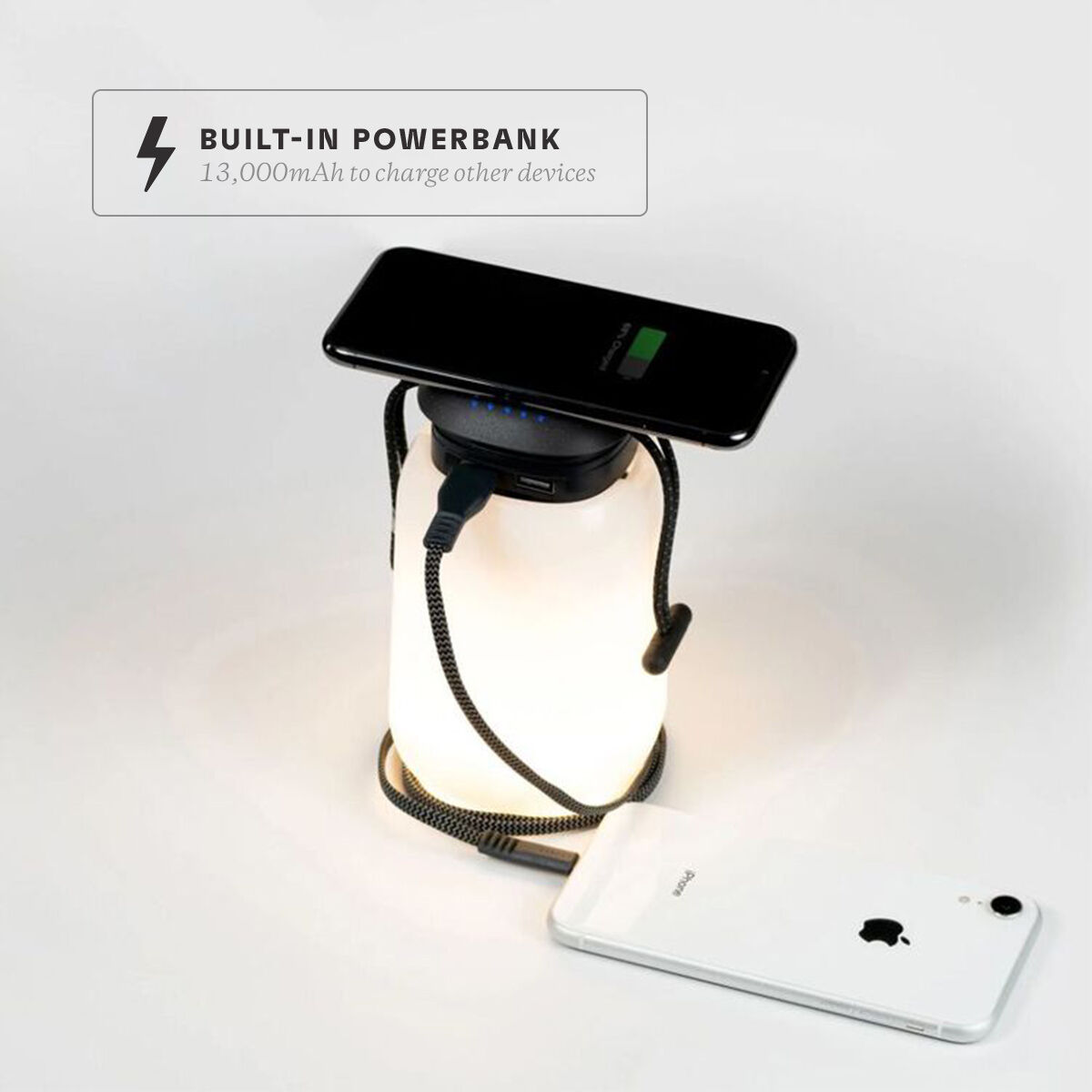 Boulder™ Lantern + 13400 mAh Wireless Powerbank,, large