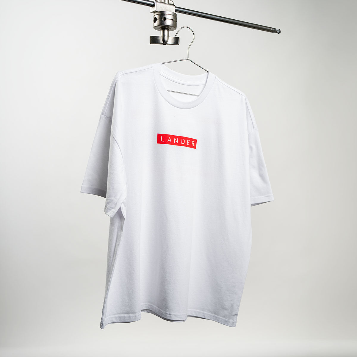 Lander Explorer T-Shirt White - S,, large