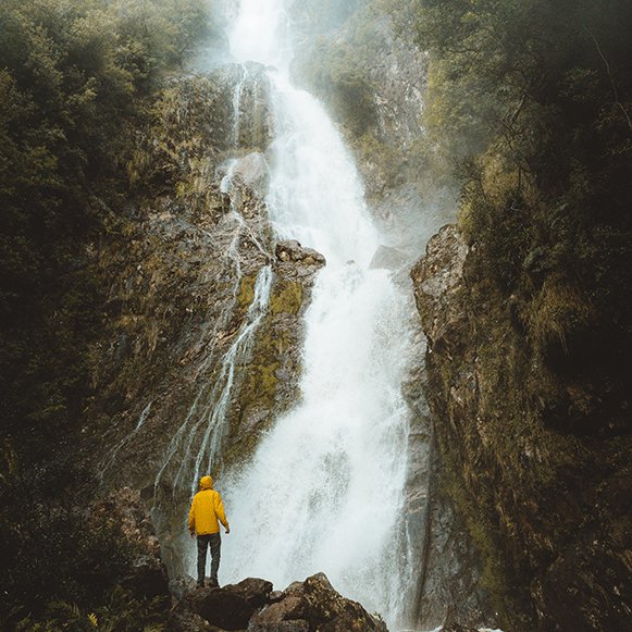 Graham King photography waterfall